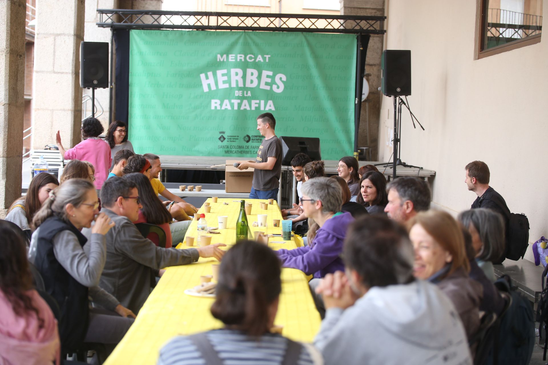 Mercat d'Herbes de la Ratafia, Santa Coloma de Farners
